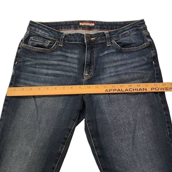 Tommy Hilfiger Women's Blue Five Pocket Style Curve Straight Jeans Size 10 - Picture 8 of 15